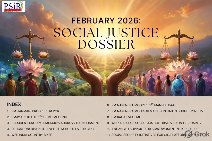 FEBRUARY 2026: ROUND-UP  SOCIAL JUSTICE DOSSIER