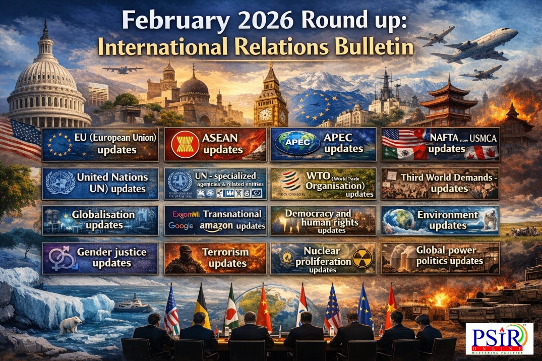 FEBRUARY 2026: ROUND-UP-  INTERNATIONAL RELATIONS